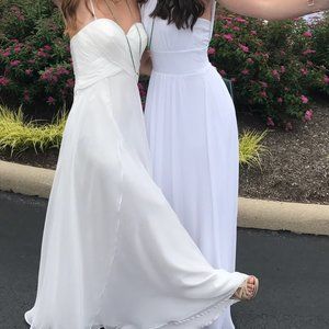 Alyce Paris bdazzle prom/wedding dress in ivory